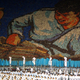 Illustration for article titled The Amazing, Colorful Flip Card Propaganda Mosaics of North Korea